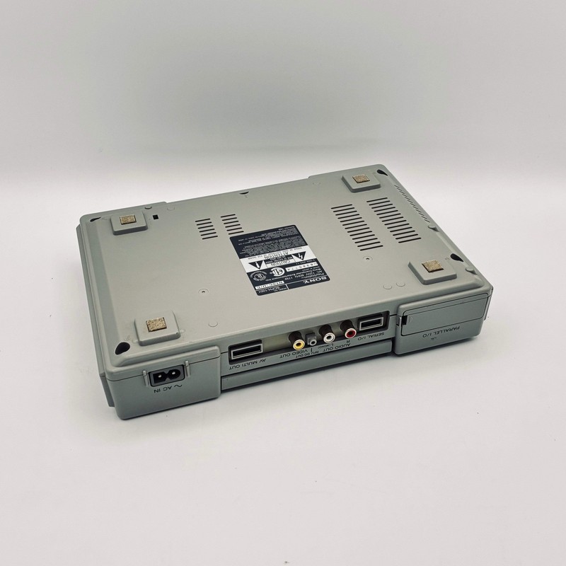 Sony PlayStation 1 (SCPH-1001) Gray w/ 2 external memory cards gallery
