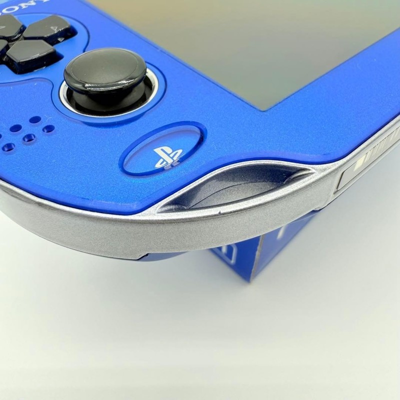 Near Mint SONY Playstation PS Vita PCH-1000 Console Sapphire Blue gallery