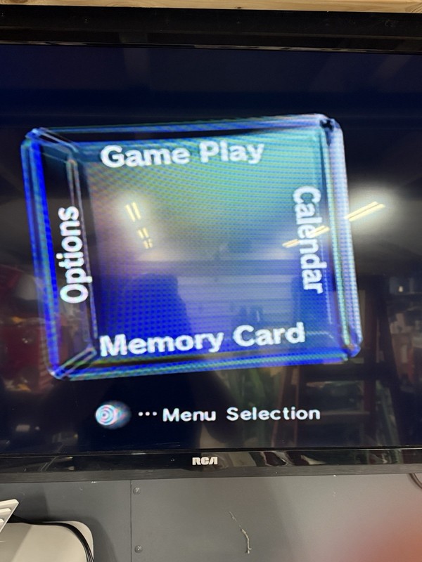 Nintendo GameCube Black Console Composite RCA w/ cables and x men game gallery