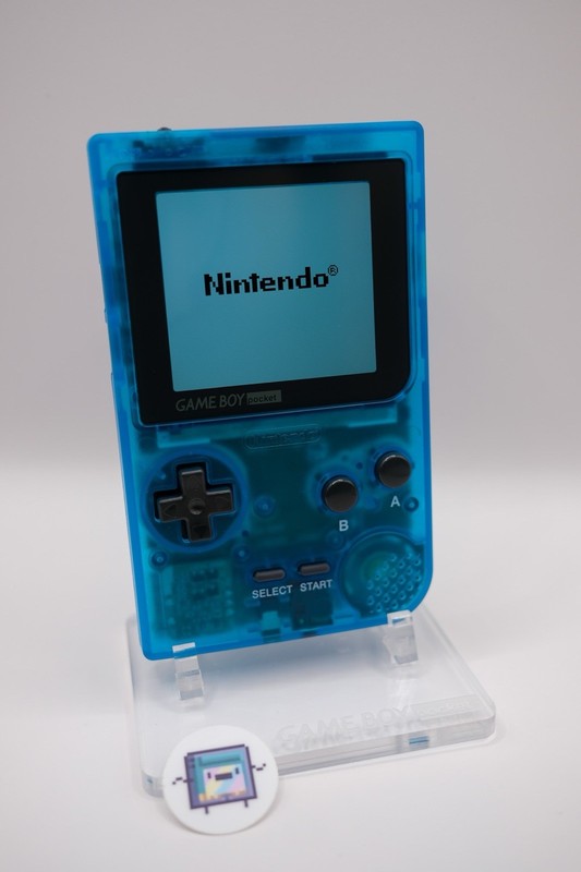 Nintendo Game Boy Pocket IPS Screen with Donkey Kong Game