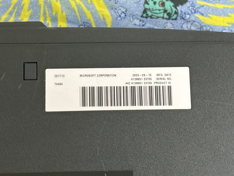 Microsoft Original Xbox 8GB Home Console - Black - Untested For parts or repair gallery
