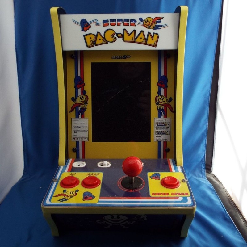 Arcade1Up Countercade – Mini Arcade 4-in-1 Pac-Man/Super Pac-Man/Dig Dug/Rally-X