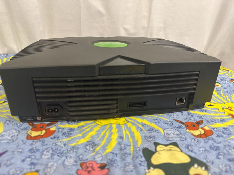 Microsoft Original Xbox 8GB Home Console - Black - Untested For parts or repair gallery