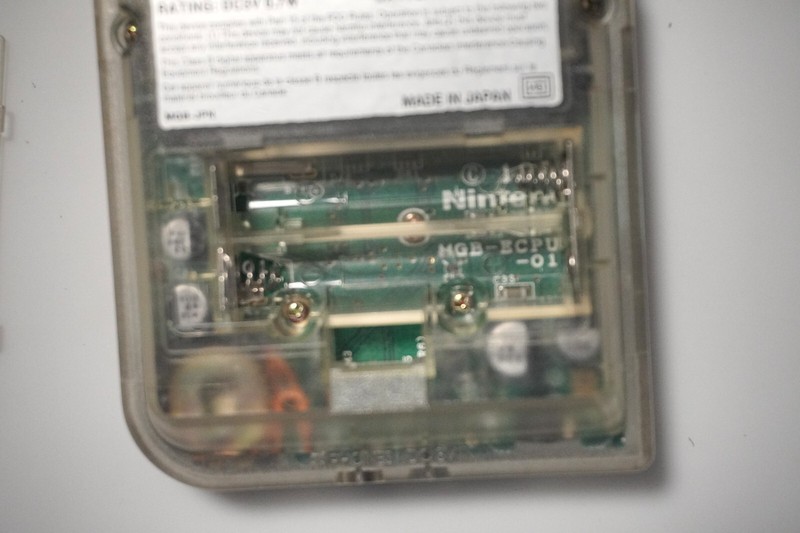 Nintendo Game Boy Pocket Skeleton Famitsu Limited console EX+ Japan GBP system gallery