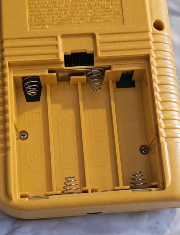 Nintendo Game Boy DMG-01 Console - Yellow Edition - Tested Working Play It Loud gallery