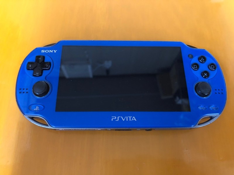 PlayStation PS Vita Wi-Fi PCH-1000 ZA04 Sapphire Blue Console only