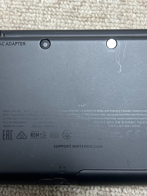 New Nintendo 2DS XL LL Black Turquoise Console Japanese B823 gallery