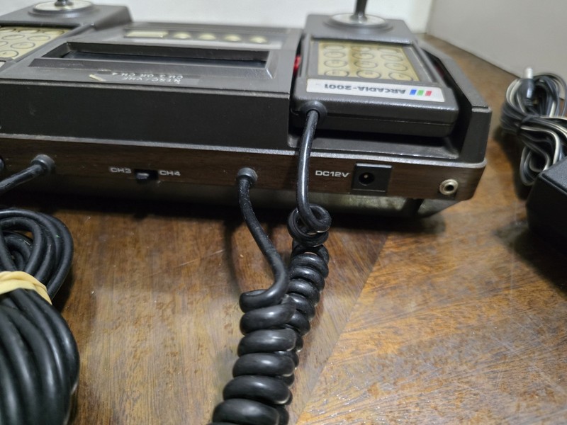 Emerson Arcadia 2001 Video Game Console (1982) Rare with 5 Games plus Manual gallery