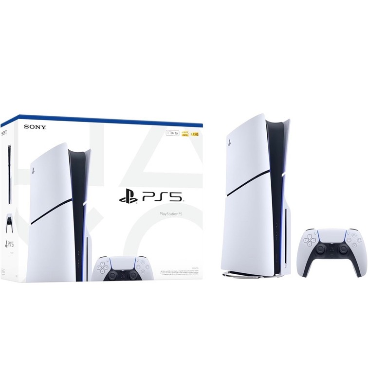 BRAND NEW in sealed box— Sony PS5 Slim Disk 1TB Console White