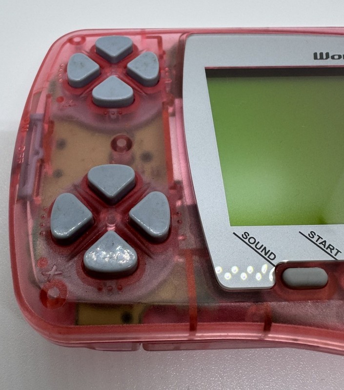 Bandai Wonder Swan Console Only Skeleton Pink WonderSwan JAPAN Handheld Used gallery