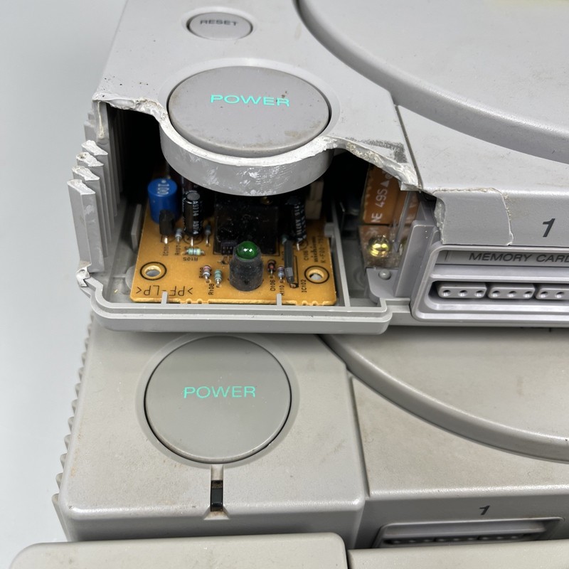 Lot of 3 Sony PlayStation 1 PS1 For Repair/Parts Disc Read Issue, No Picture gallery
