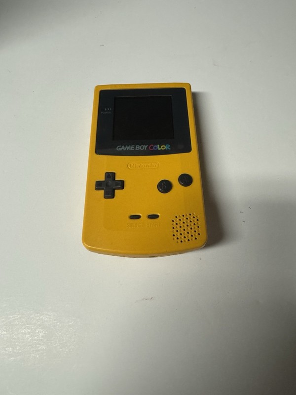 Nintendo Game Boy Color Handheld Game Console CGB-001 GBC Dandelion Yellow