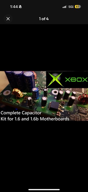 Microsoft Xbox Launch Edition 8GB Home Console - Black gallery