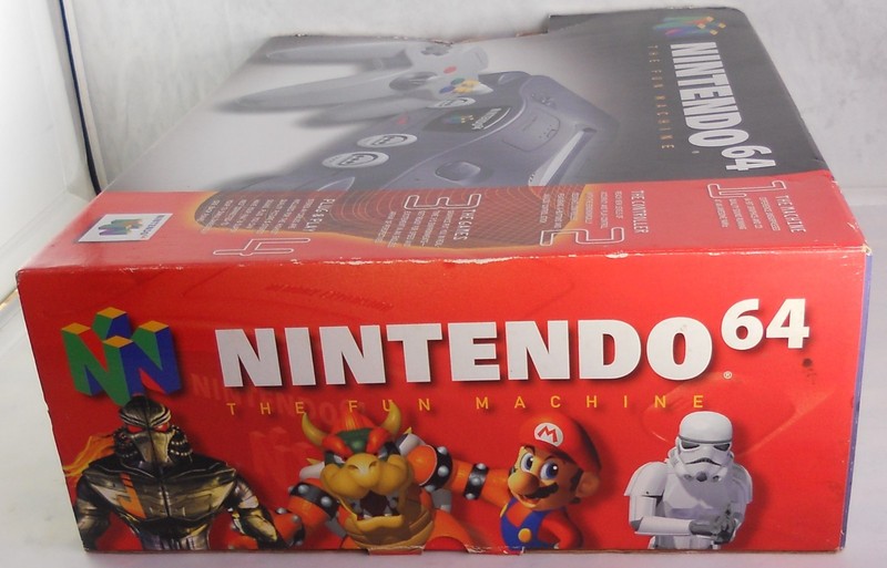 1996 Nintendo 64 Launch Edition Console Game Control Deck Complete in Box CIB gallery