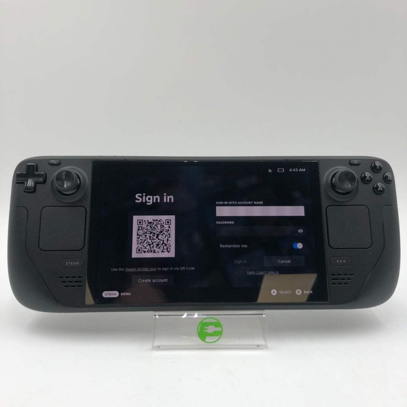 Valve Steam Deck OLED 7.4″ AMD 6nm Ryzen APU 16GB RAM 512GB Black 1030