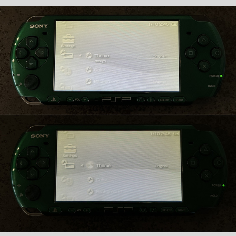 Sony PSP-3000 PSP 3000 Console Green Rare Color Region free - Excellent gallery