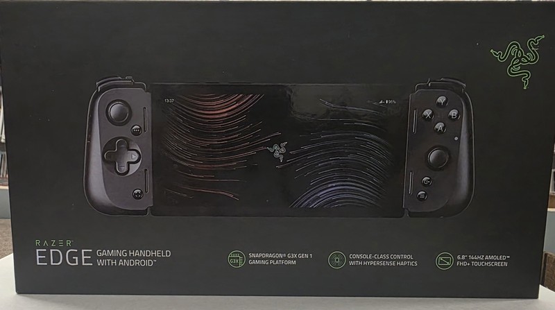 Razer Edge Handheld Gaming Console Kishi V2 Wi-Fi USB-C Android Black