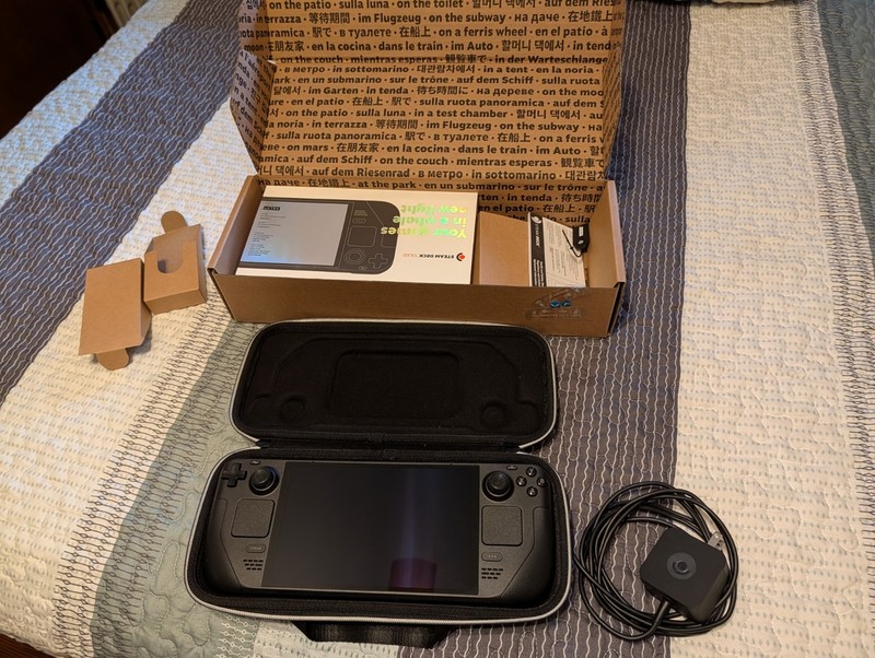 Valve Steam Deck OLED 512GB Black Handheld Console