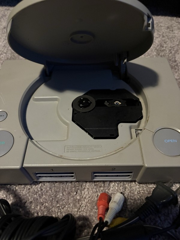 Sony PlayStation 1 7501 Video Game Console - Gray Tested! gallery
