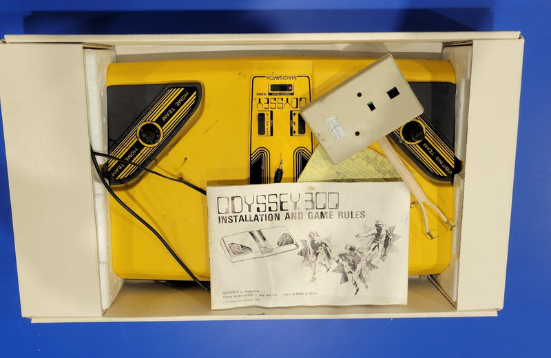 Vintage 1976 Odyssey 300 Home Video Game System (Magnavox) UNTESTED IN BOX gallery