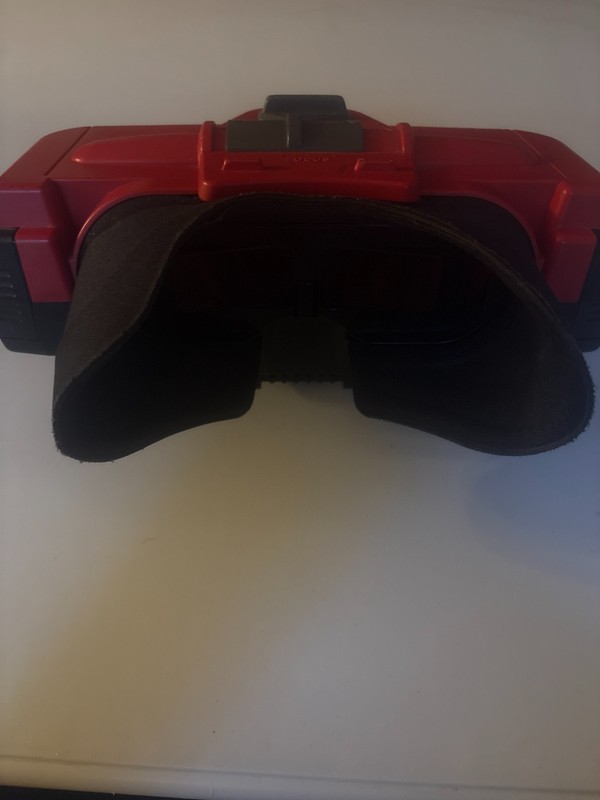 READ Nintendo Virtual Boy console lot with 7 games NEEDS RIBBON CABLES REPLACED