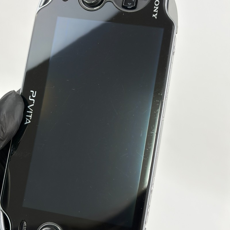 PS Vita PCH-1100 Sony PlayStation Crystal Black Console Only Region Free 443 gallery