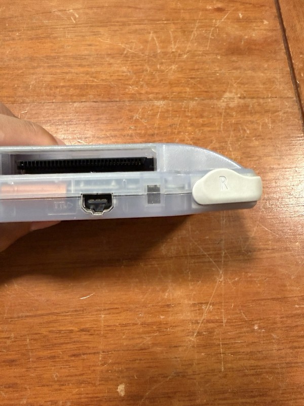 Nintendo Game Boy Advance Console System - Clear Glacier - Parts Only gallery