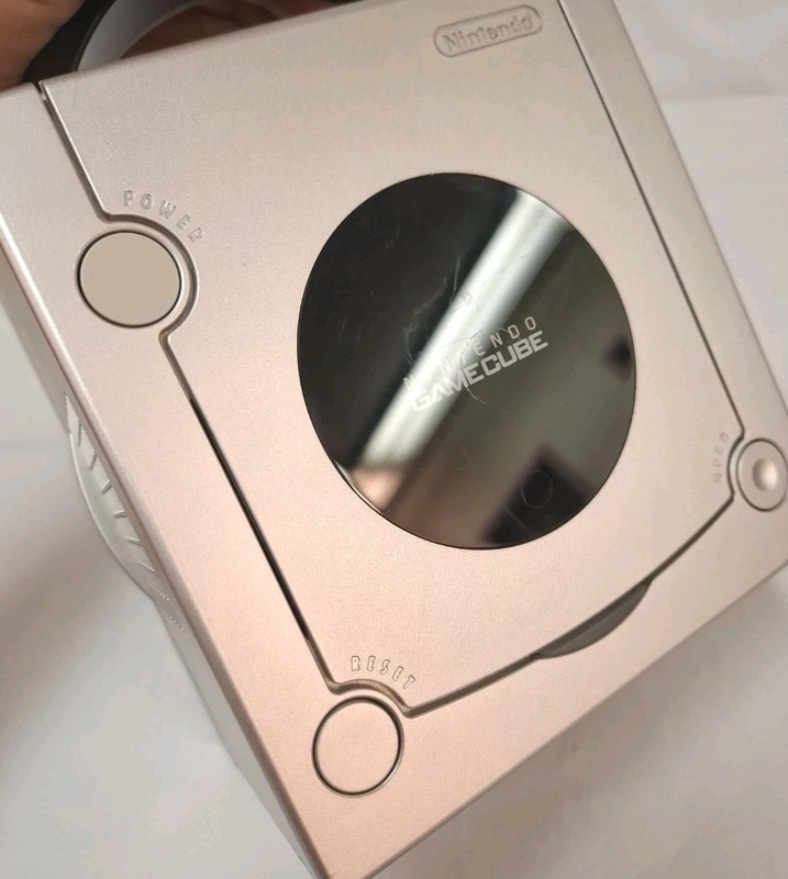 Nintendo DOL-001 USA Gamecube Console - (Silver)Working W/ Game, Carrying Case, gallery