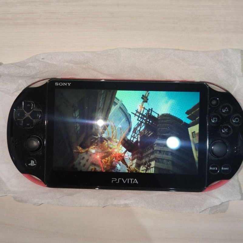 PlayStation Vita Wi-Fi Pink Black PCH-2000ZA15 Console w/box gallery