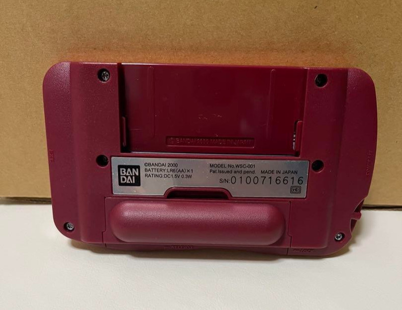 Bandai Wonderswan Color Char's Zaku II Version Console MS-06S WS Boxed gallery