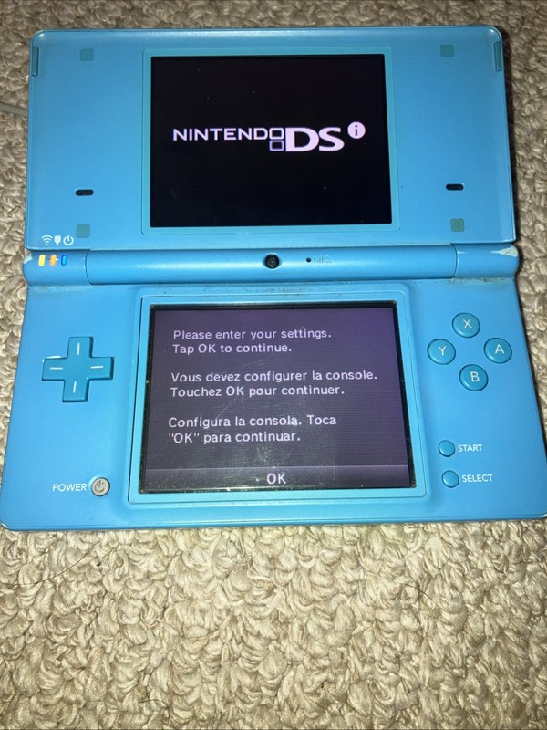 Nintendo DSI Light Blue – Tested and Working