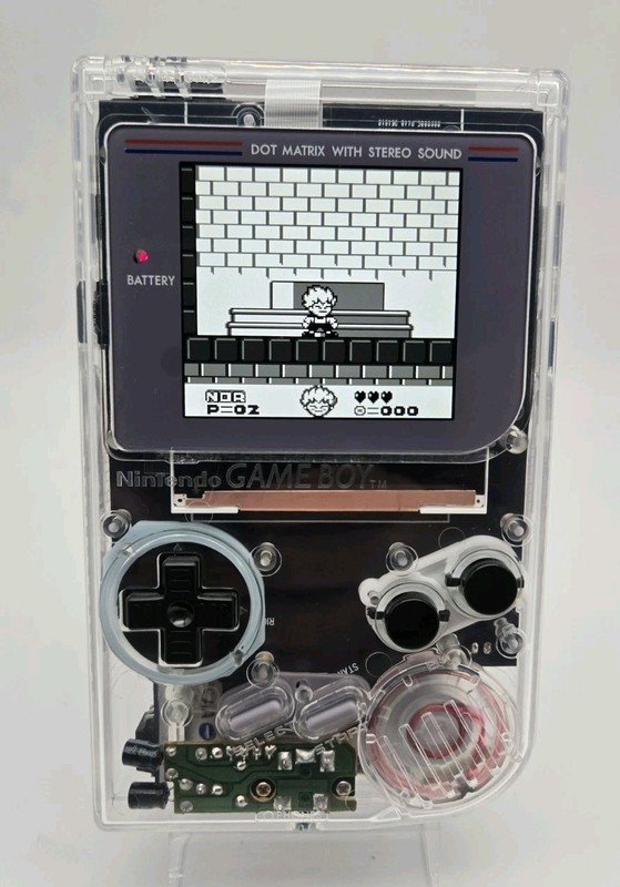 Restored Nintendo DMG GameBoy - New Shell - Laminated IPS Screen - New PCB Board gallery