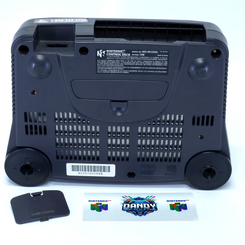 Nintendo 64 N64 Console System W/ Expansion Pak + 2 Controllers + All Cables gallery