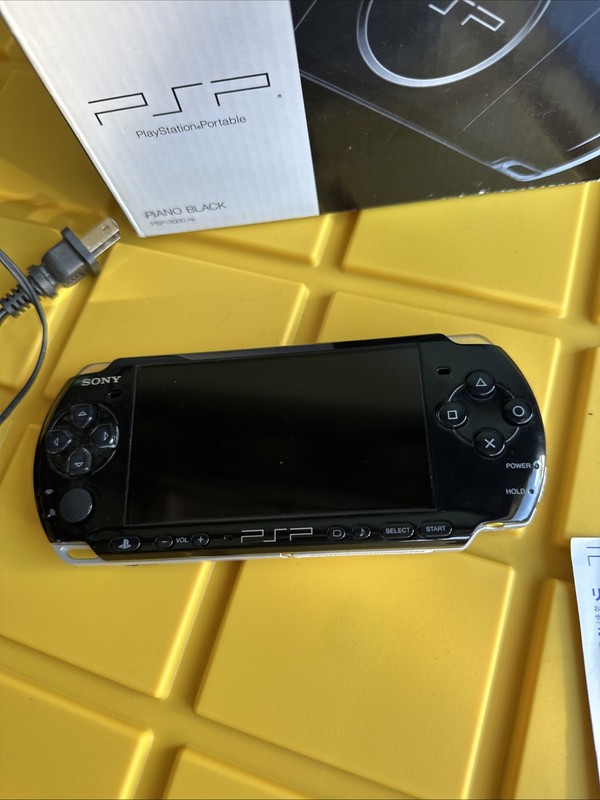 Sony PSP-3000 Playstation Portable Console Japan - Piano Black gallery