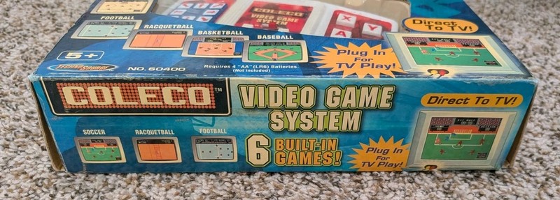 2005 Coleco Plug & Play-Video Game System 6 Built-In Games! Open box- Working! gallery