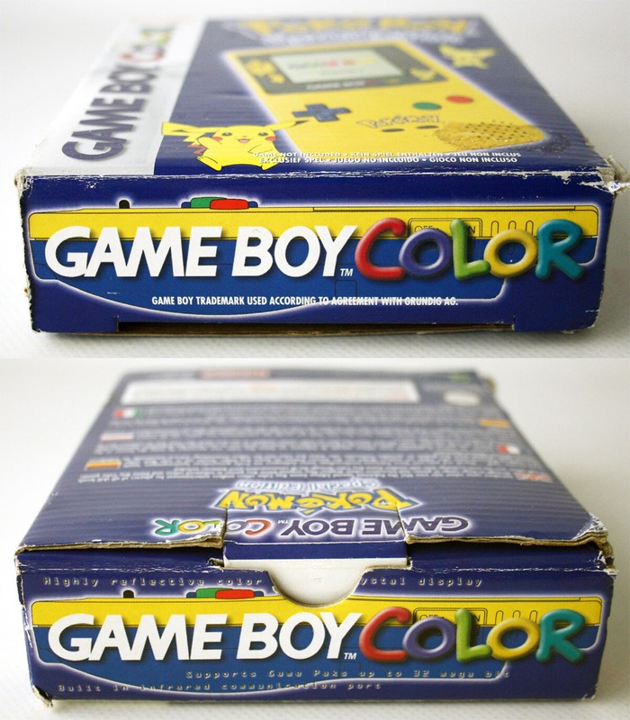 2001 NINTENDO GAME BOY COLOR POKEMON SPECIAL EDITION CONSOLE OLD STORE FIND ! gallery