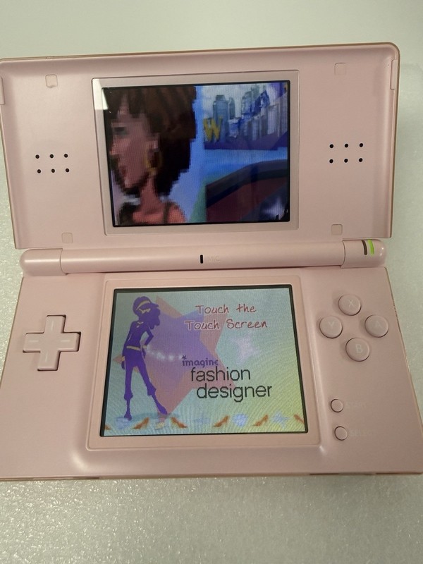 Nintendo DS Lite Console USG-001 w/charger - Coral Pink - GBA GOOD CLEAN TESTED gallery