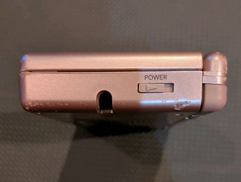 Nintendo DS Lite Metallic Pink Rose Console ONLY; Tested & Works. gallery