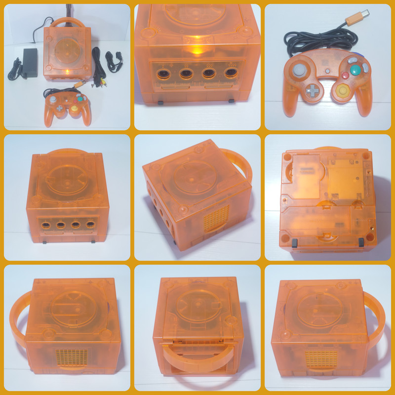 Various Colors Nintendo GameCube Console DOL-001 (USA) and Controllers Reshelled gallery