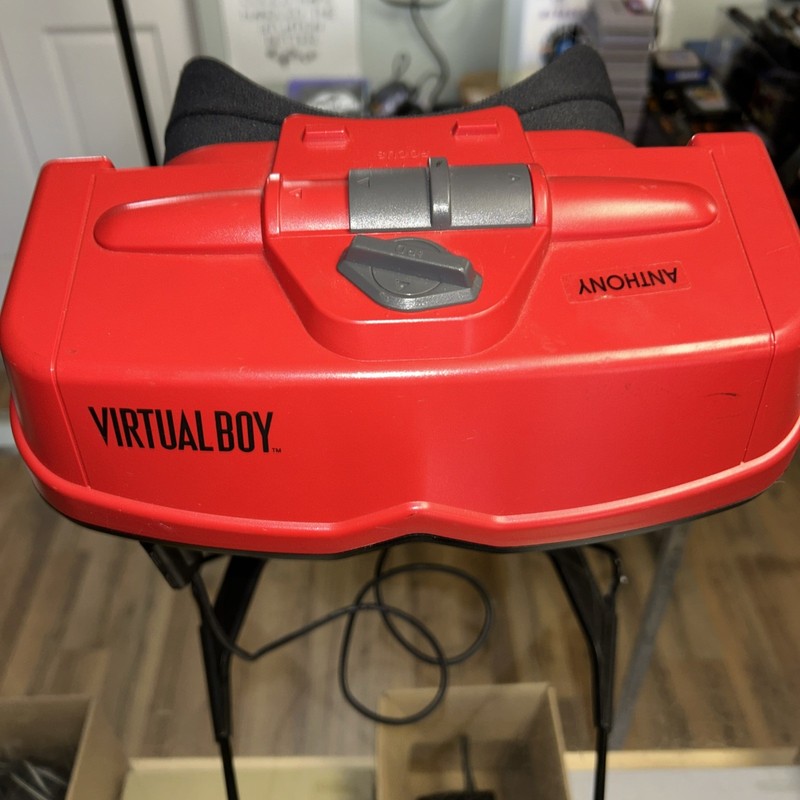 Nintendo Virtual Boy Console w/ power cable. Works. Ships In Box. gallery