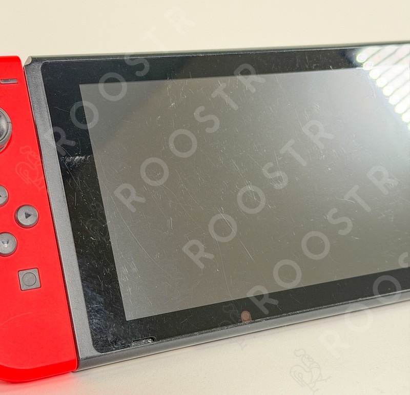 Nintendo Switch 1st Gen • Neon Red/Blue Joycons HAC-001 Good Cond. gallery