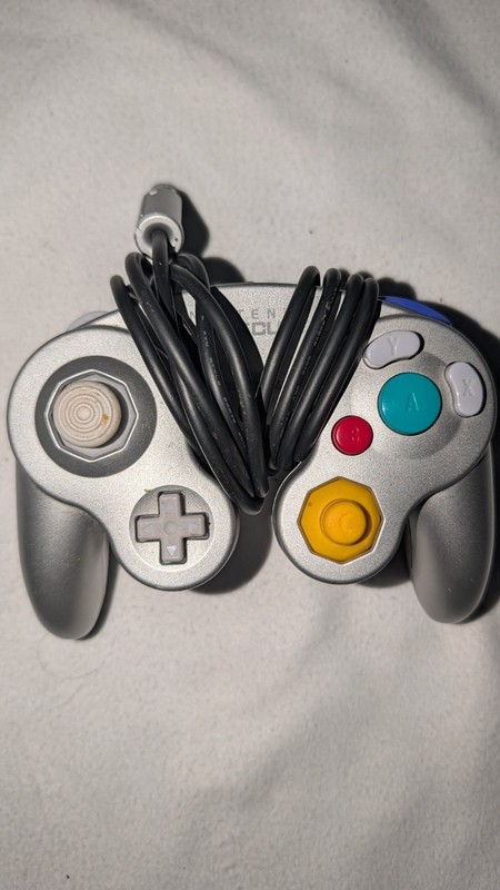 GameCube Console with Cords+2 Memory Cards+Controller Tested -See Description- gallery