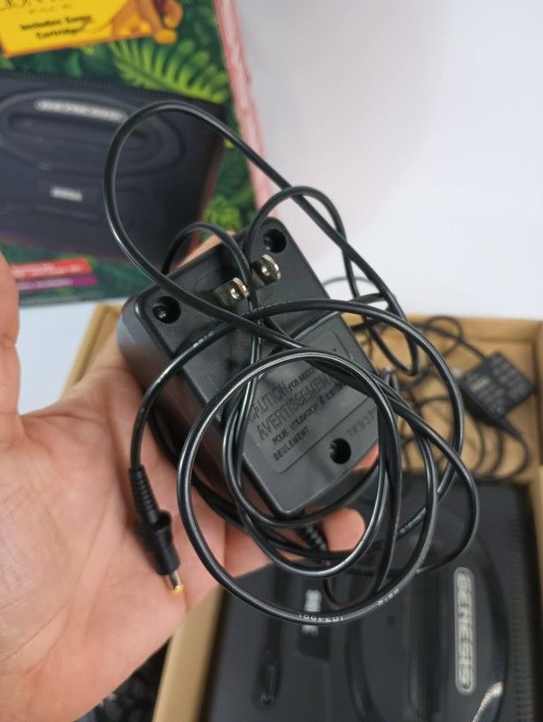 Sega Genesis Model 2 Console w/ Lion King Box Controller Cords Poster NO GAME gallery