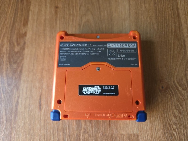 Nintendo Gameboy Advance SP GBA Naruto Limited Editon Tested RARE OEM US SELLER gallery