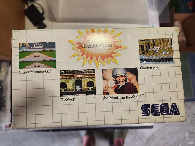 Sega Master System II w/Alex the Kidd built in! 1990 Launch Edition Gray Console gallery