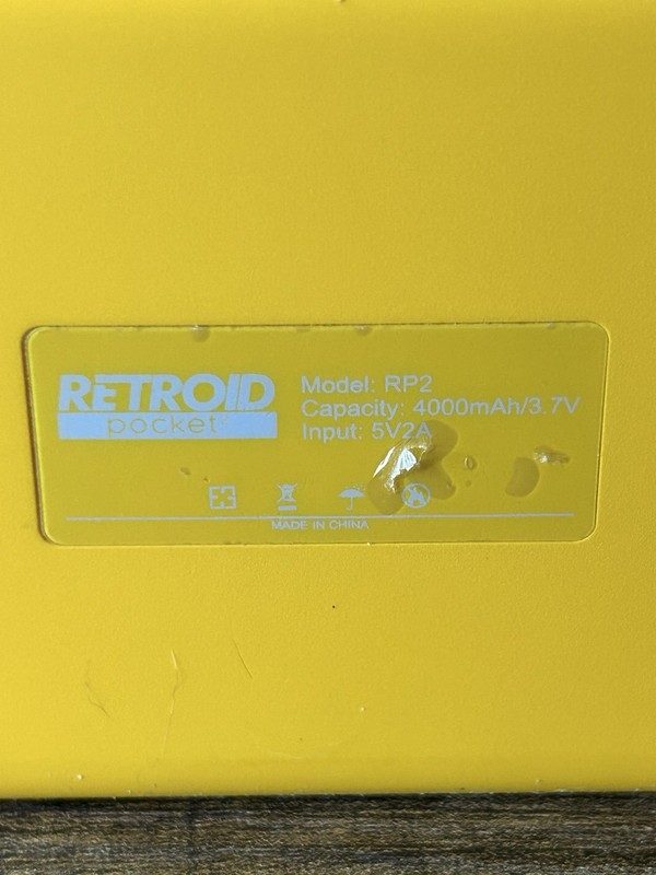Retroid Pocket 2 - Handheld Retro Gaming System - Orange No Charger gallery