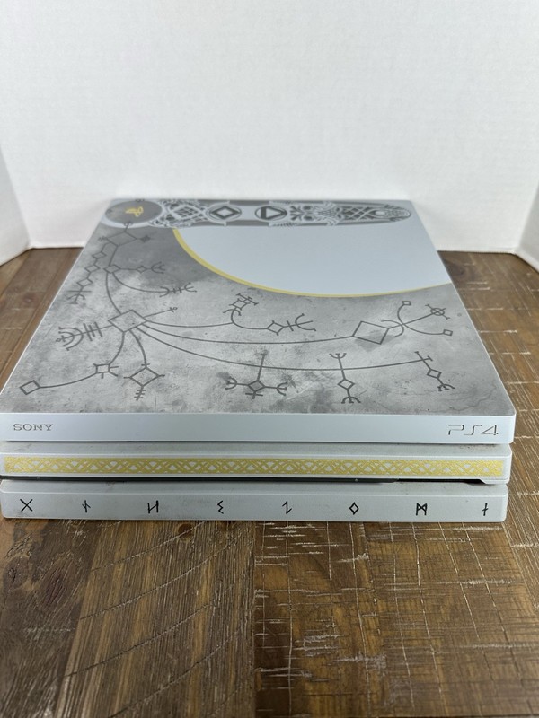 Sony PlayStation 4 PS4 Pro 1TB God of War Limited Edition Console and Controller gallery