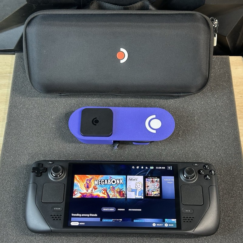Valve Steam Deck OLED 512GB Black Handheld Console Bundle Excellent Condition