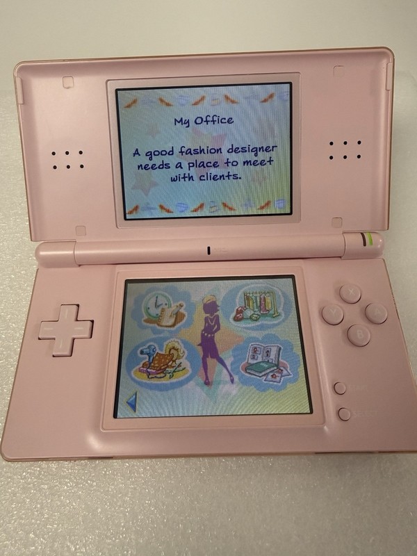 Nintendo DS Lite Console USG-001 w/charger - Coral Pink - GBA GOOD CLEAN TESTED gallery