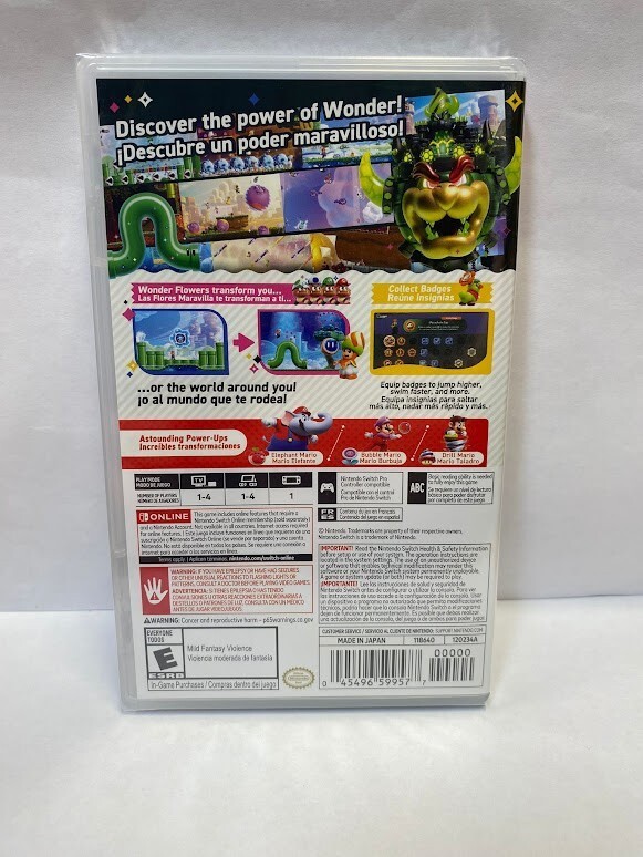 Super Mario Bros. Wonder Switch Brand New Game Sealed Special [US 2023 Platform] gallery